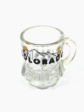Colorado Mini Beer Mug Shot Glass - Souvenir - Collectible